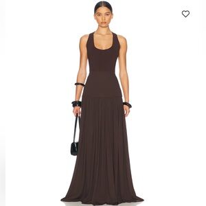 Helsa Ailani Knit Bodysuit Elegant Brown